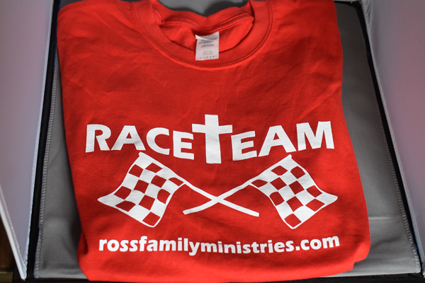 Red Race Team shirt